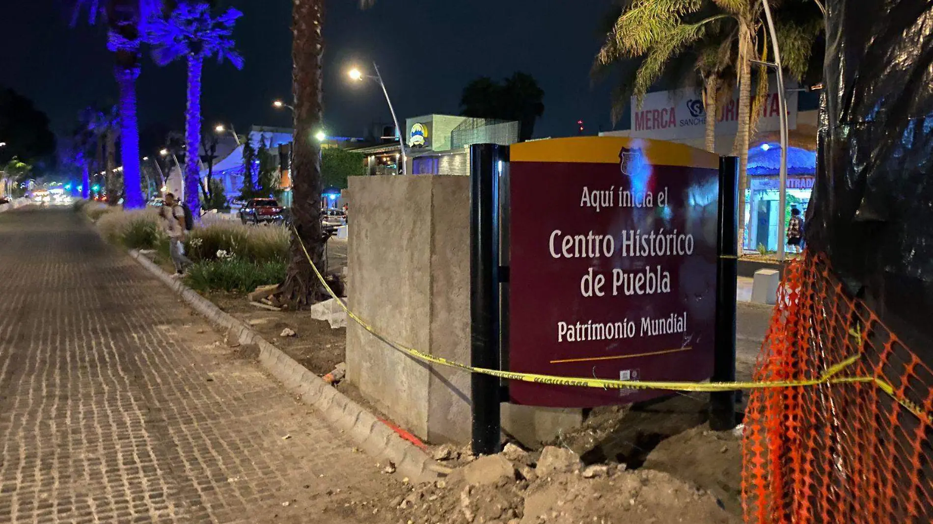 Detectan obra no autorizada en plena rehabilitación de Avenida Juárez